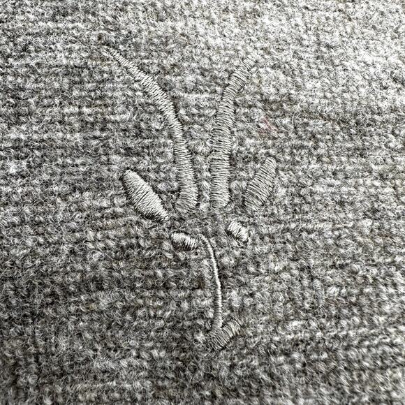 Ibex Full Zip Sweater Jacket Mock Neck Logo Colorblock Brown Gray Large - Picture 2 of 5